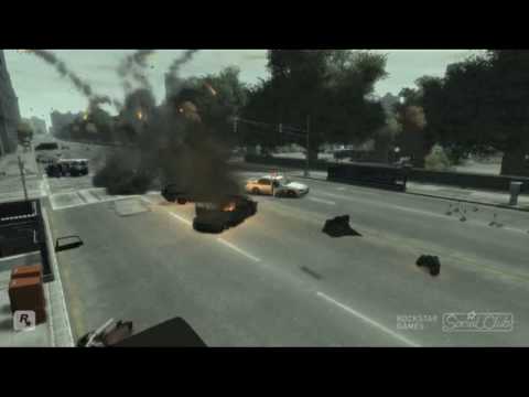 GTA IV Stunts and Crashes
