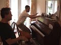 stu and sniper taking part in a piano lesson with a twist of funk! 

dedicated to our wife and girlfriend who asked us to do this crazy video! thanks!

www.myspace.com/blisterduo (dvd's available)

piano lesson with a difference the sequel can now be viewed!... http://uk.youtube.com/watch?v=j6m8wqvd92y