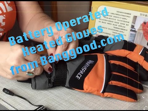 Battery Heated Gloves from Banggood.com
