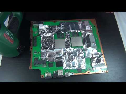 how to remove ps3 rsx heat sink