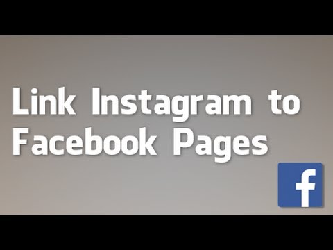 how to link instagram to facebook