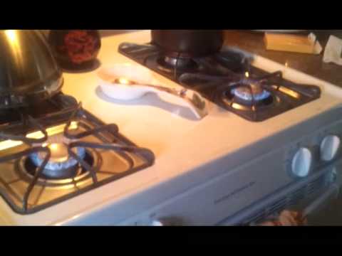 how to adjust flame on gas stove