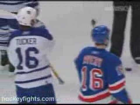 Sean Avery vs. Darcy Tucker