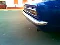 Chevette cuspindo fogo