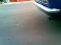 Chevette cuspindo fogo