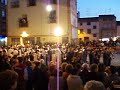 cofradia de pradejon   exaltacion 08 saeta con la banda