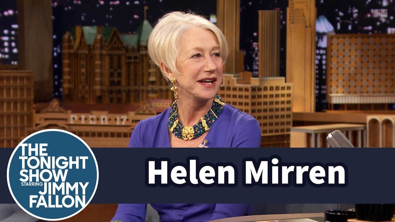 Helen Mirren on Manspreading
