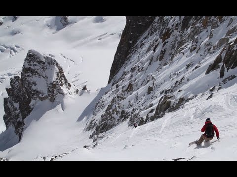 SKI - Most seasons, the Col du Diable's Macho Couloir (5.2, TD) is 350 meters of 45 to 50˚, marginal, shark-infested snow - perhaps with some ice thrown in - befor...