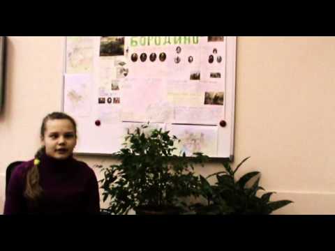 Поле Бородина. М.Ю. Лермонтов