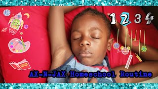 AX-N-JAX Homeschool Routine 