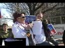 Rally for Green Energy Economy Andrea LeClair 4