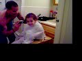 Bryan cortando cabelo em kza Bryan cortando cabelo em kza