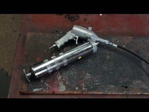 how to bleed grease gun