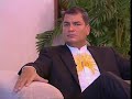 entrevista a rafael correa por manuel segura para tve
