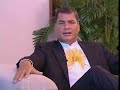 entrevista a rafael correa por manuel segura para tve