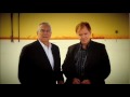Bill Kurtis and David Caru