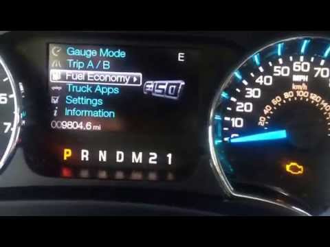 how to reset oil change light on f150