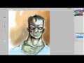 speed painting 1 ya da 20 dakikada anca yahut ...