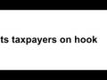 Stop the Bailouts
