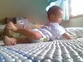 Momo learning how to crawl Momo learning how to crawl