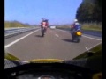 Biker showing off, or trying to!!