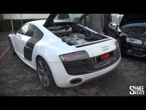 Heffnertwinturbo - I jump into the passenger seat of an 860hp Audi R8 V10 fitted with a Heffner Twin-Turbo system by QSTuning www.qstuning.com Even at fairly low speeds you can...