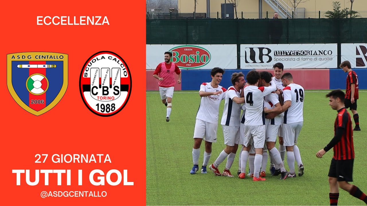 TUTTI I GOL DI CENTALLO-CBS 3-0