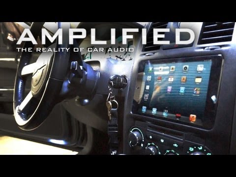 iPad mini Installed into the Dash of a Chrysler 300, FLOAT-MOUNT – Amplified #91