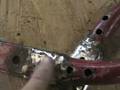 1958 Craftsman Tiller maintenance part 1 - Welding