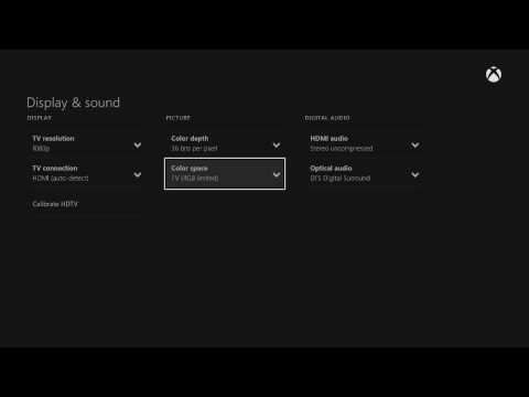 how to adjust xbox one settings