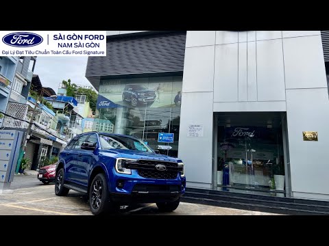 TRÊN TAY NHANH EVEREST SPORT XANH (BLUE LIGHTNING) TẠI FORD NAM SÀI GÒN |TẤN DUY - SÀI GÒN FORD|