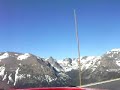 Driving through the Rocky Mountian National Park