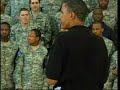 Barack Obama drains 3-point jumper on first try in Kuwait Barack Obama drains 3-point jumper on first try in Kuwait