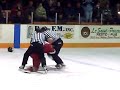francois theriault de l'imperial de st-pascal en fait voir de toute les couleurs a bruno thibault des forestier lors du dernier match qui avait lieu le 5 avril a st-pascal