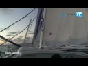 Michel Desjoyeaux � bord de  Foncia jeudi 13 novembre