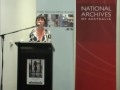 Susan van Wyk, Curator of Photography, National Gallery of Victoria, Melbourne, Australia, provides an introduction to the National Archives of Australia exhibition Max Dupain on Assignment, on its opening at the Victorian Archives Centre in North Melbourne in February 2009. The presentation includes a selection of images that feature in the exhibition, which continues to tour to locations throughout Australia. Susan van Wyk is introduced by PROV Director and Keeper of Public Records Justine Heazlewood.