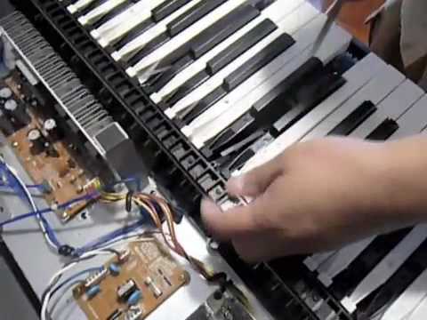 how to repair yamaha clavinova