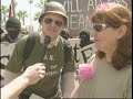 Jake Byrd at a Peace rally in Hollywood  - part1