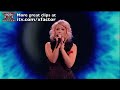 I'm With You says Amelia Lily - The X Factor 2011 Live Semi-Final - itv.com/xfactor