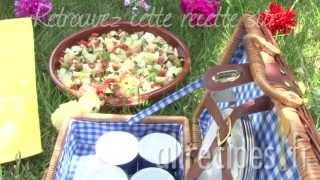 Salade paysanne à l'espagnole