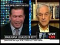 Ron Paul debates Stephen Baldwin on Legalizing Marijuana on CNN Larry King 03-13-2009.mp4