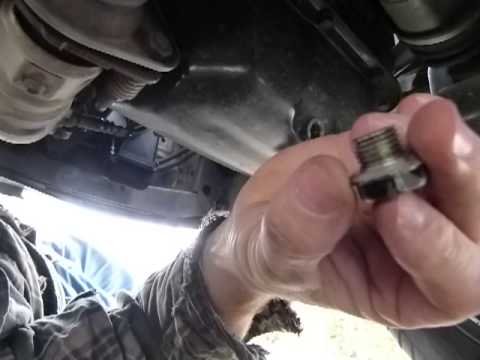 how to drain engine oil from car