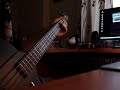 yes, i finally tuned down my bass and covered my first really heavy song! i mostly just wanted to change style and try new things, and show some other music i listen to. dark tranquility are my nr 1 in death metal, i love their sound togehter with in flames. and of course ... i met the band last year ;) well, this is a song from the 
