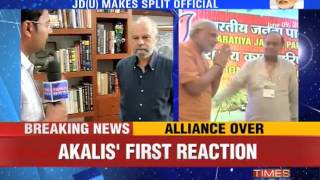 Acrimonious end to JD(U)-NDA alliance