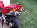 2002 Honda VFR 800 with MIG Concepts Carbon Fiber Racing Exhaust (Exhaust is for sale).