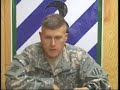 Conference call w/ CDR 3rd Bde 3rd ID
