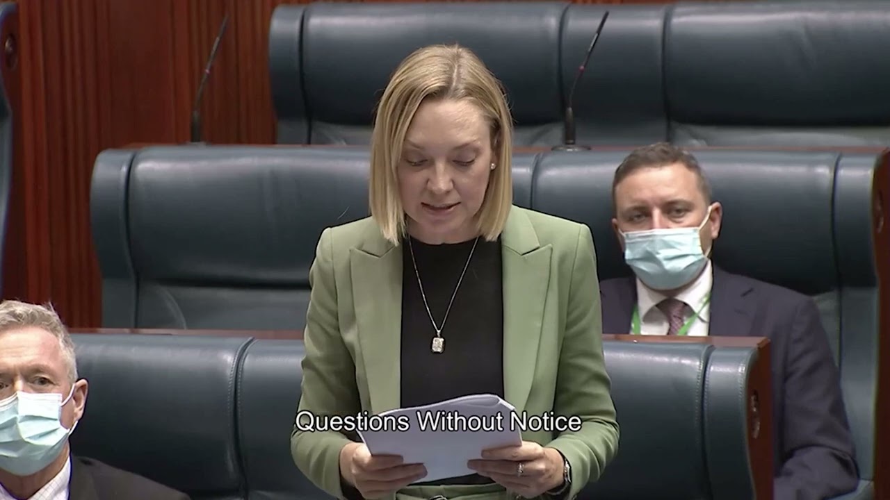 Question Time: Absent Premier - Hon Mia Davies MLA