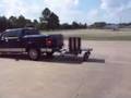 Swivel Wheel Trailer backs up Easily No Jack-Knifing