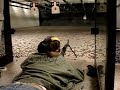 Callie shooting the RPK