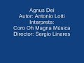 Agnus Dei Antonio Lotti